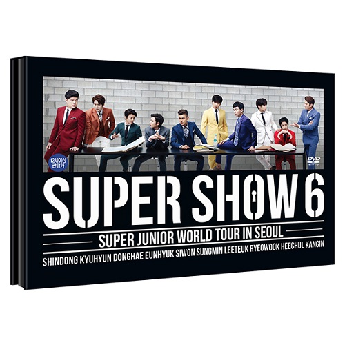 SUPER JUNIOR(슈퍼주니어) - SUPER SHOW 6: WORLD TOUR IN SEOUL DVD