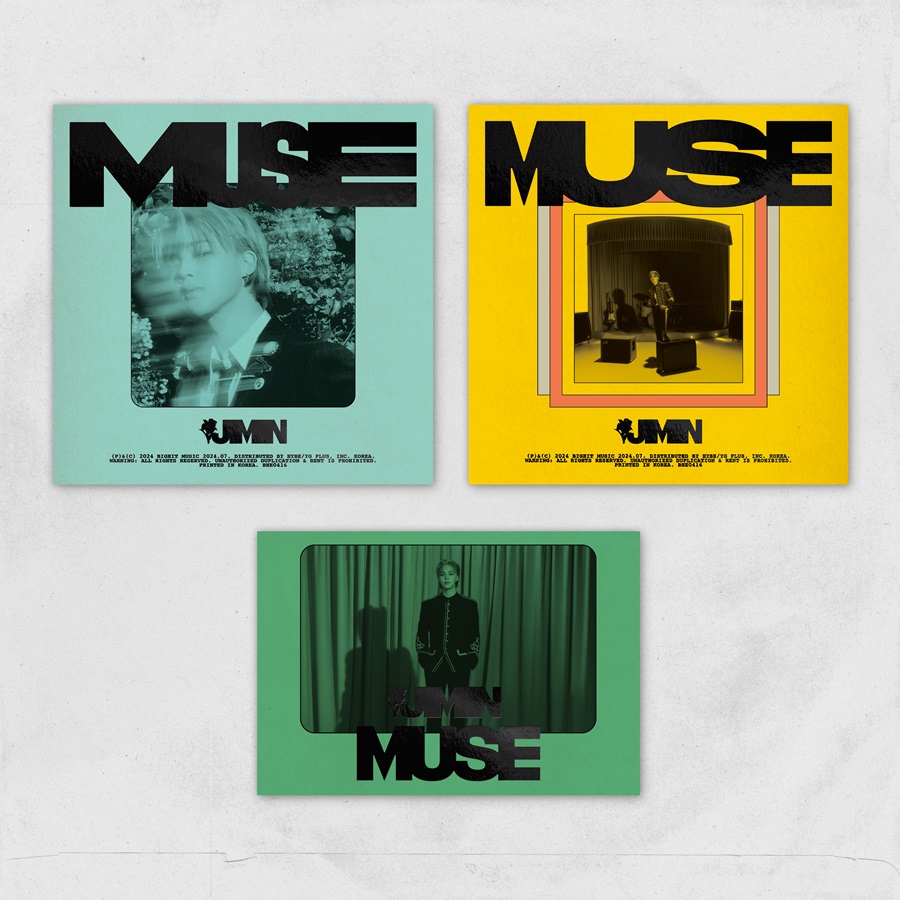 지민 - MUSE [일반반 2종 + 위버스반 1종 세트]