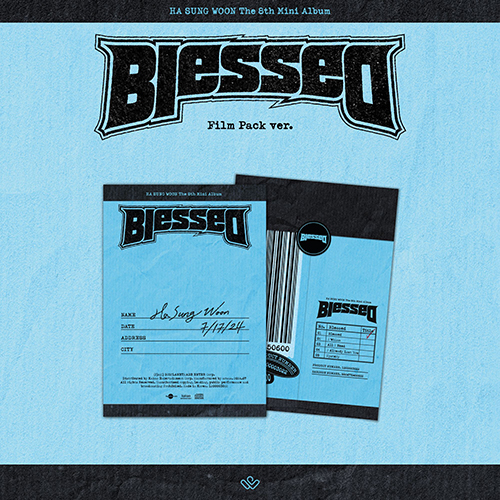 하성운 - 미니 8집 Blessed [Film Pack ver.] [Mini CD-R]